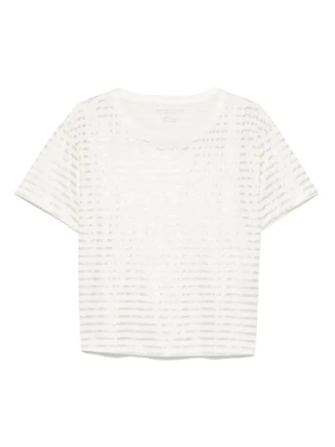 Majestic Filatures stretch-linen t-shirt