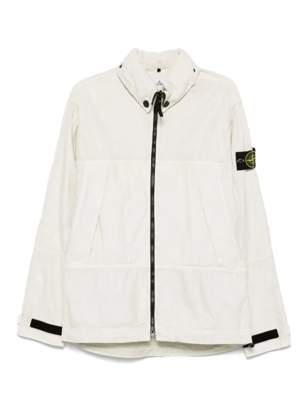 Stone Island リネンジャケット | ニュートラル | FARFETCH JP