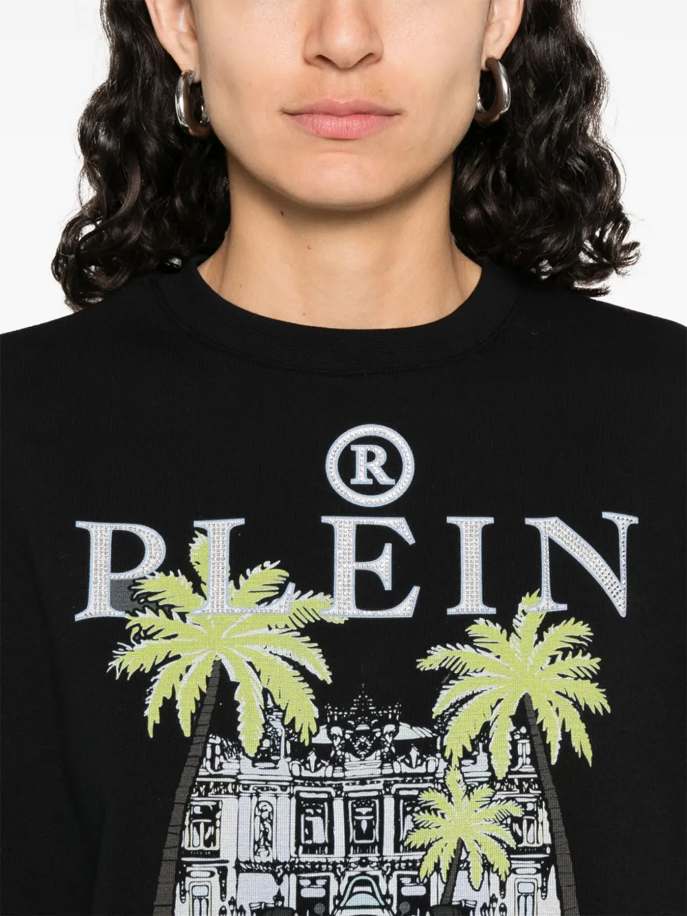 Shop Philipp Plein Jersey Sweatshirt