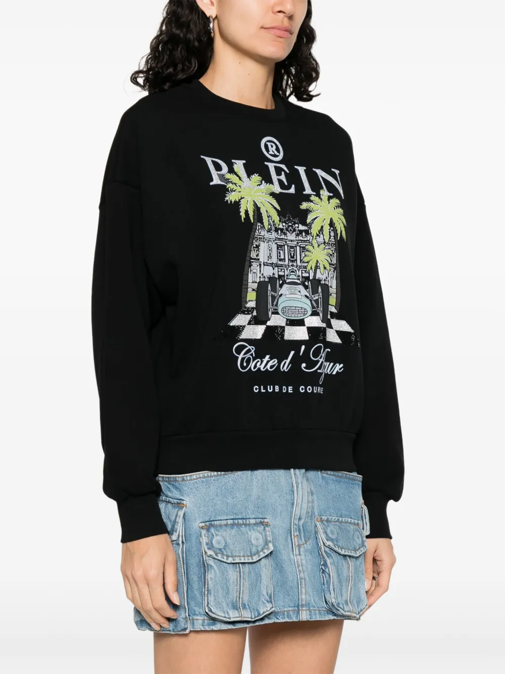PHILIPP PLEIN JERSEY SWEATSHIRT