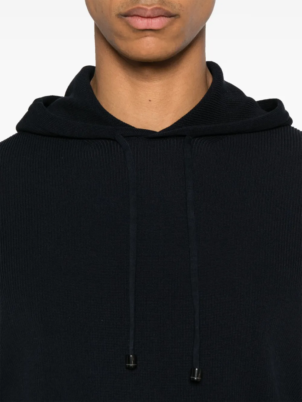Drumohr Katoenen hoodie Blauw