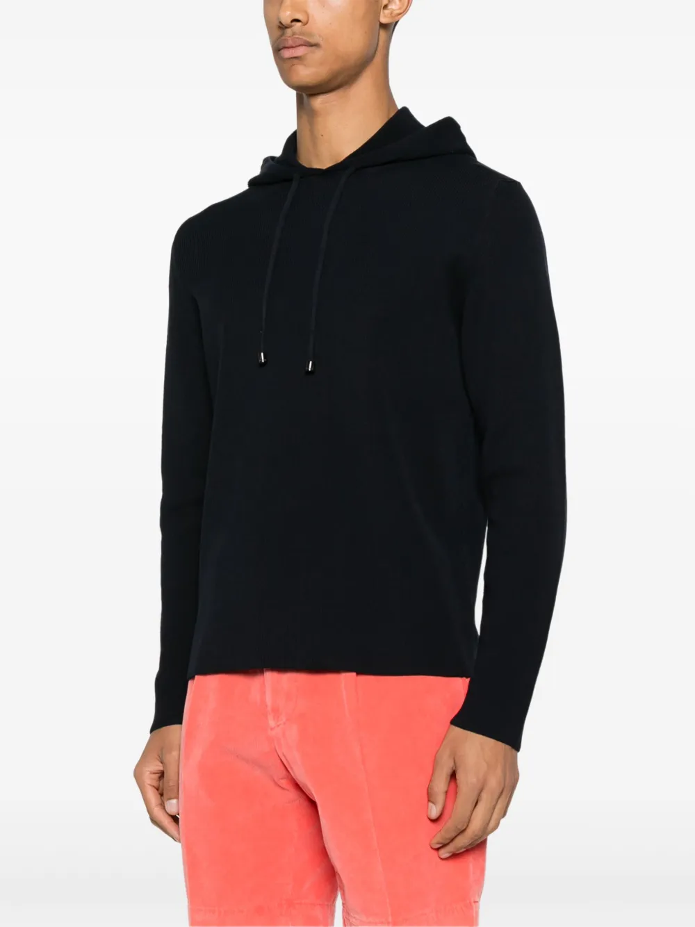 Drumohr Katoenen hoodie Blauw