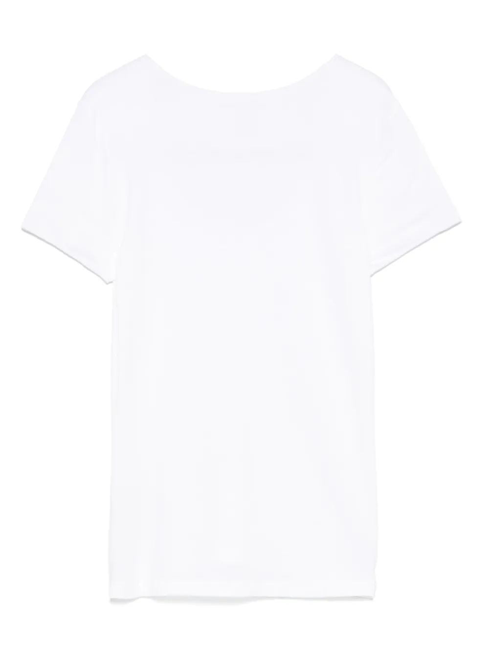 MAJESTIC STRETCH-DESIGN T-SHIRT 