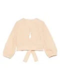 Patrizia Pepe crop top - Neutrals