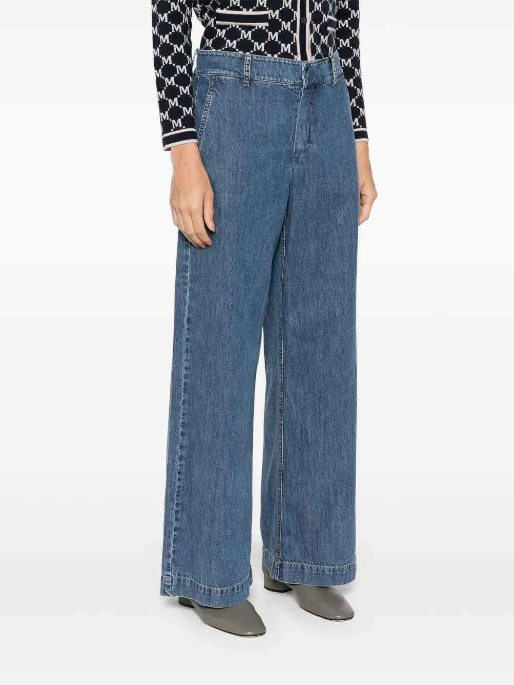 'S Max Mara Straight jeans Blauw