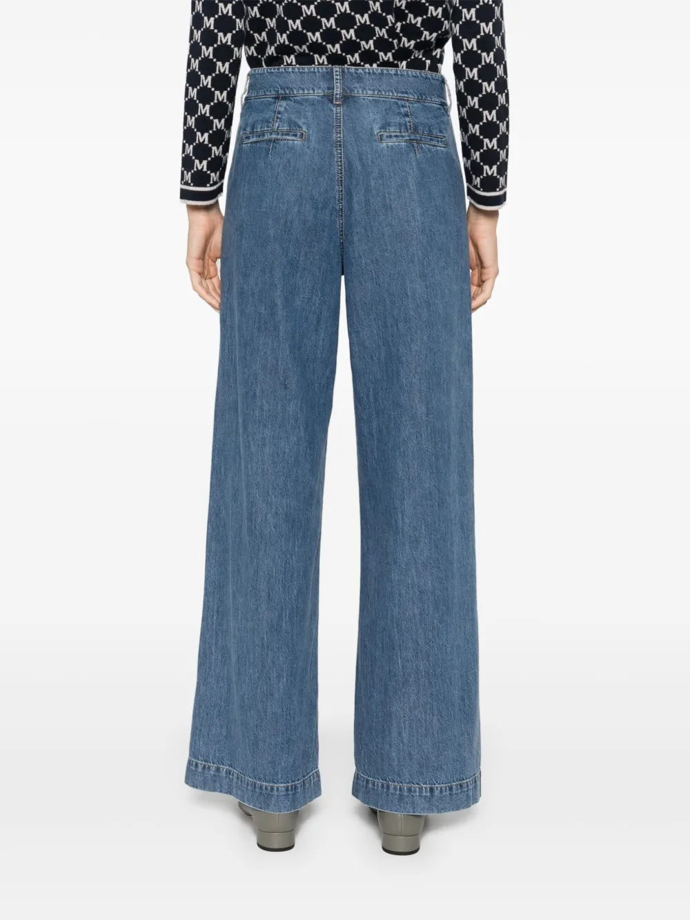 'S Max Mara Straight jeans Blauw