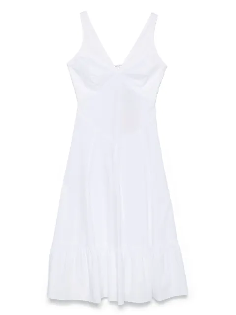 TWINSET vestido midi con aberturas