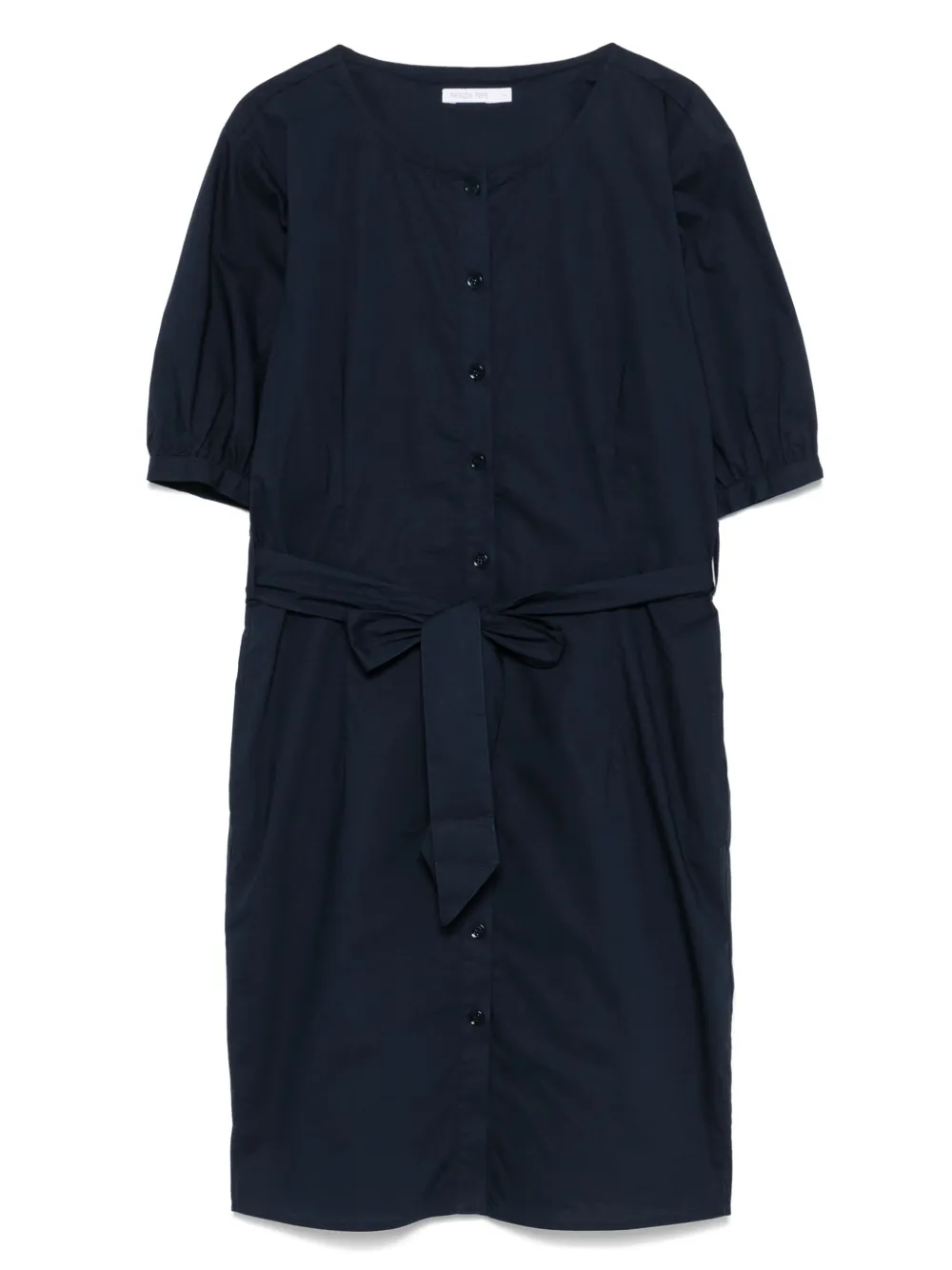 Patrizia Pepe Mini-jurk met geborduurd logo Blauw