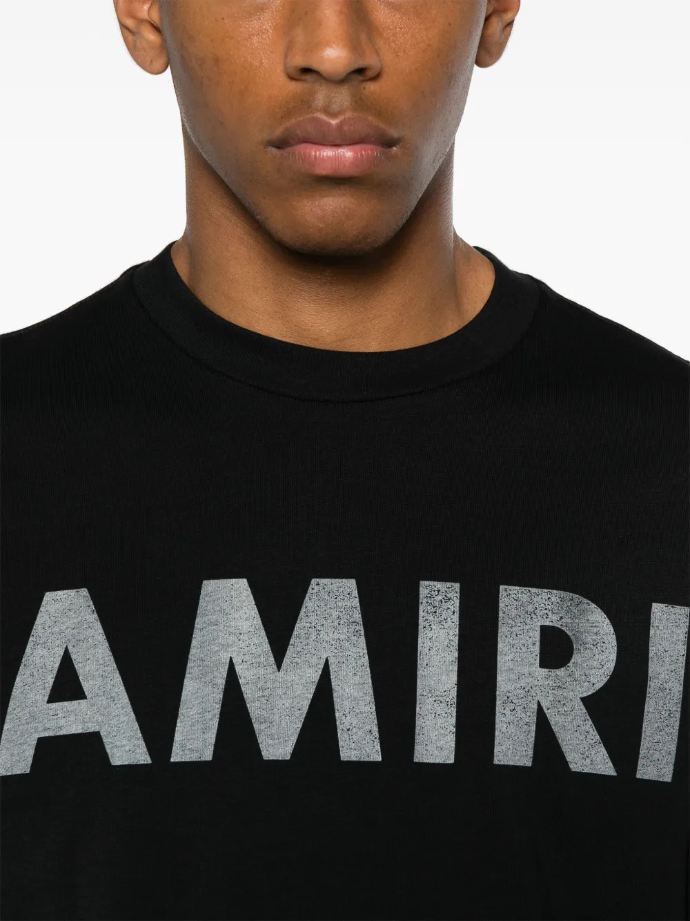 AMIRI T-shirt met logoprint Zwart