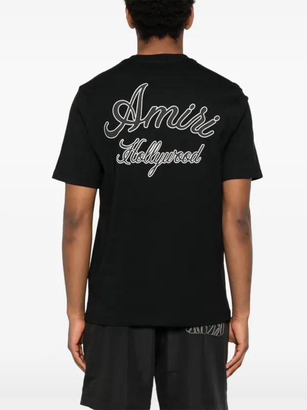 【AMIRI】ハリウッドTシャツ AMIRI Hollywood T-shirt | Black | FARFETCH