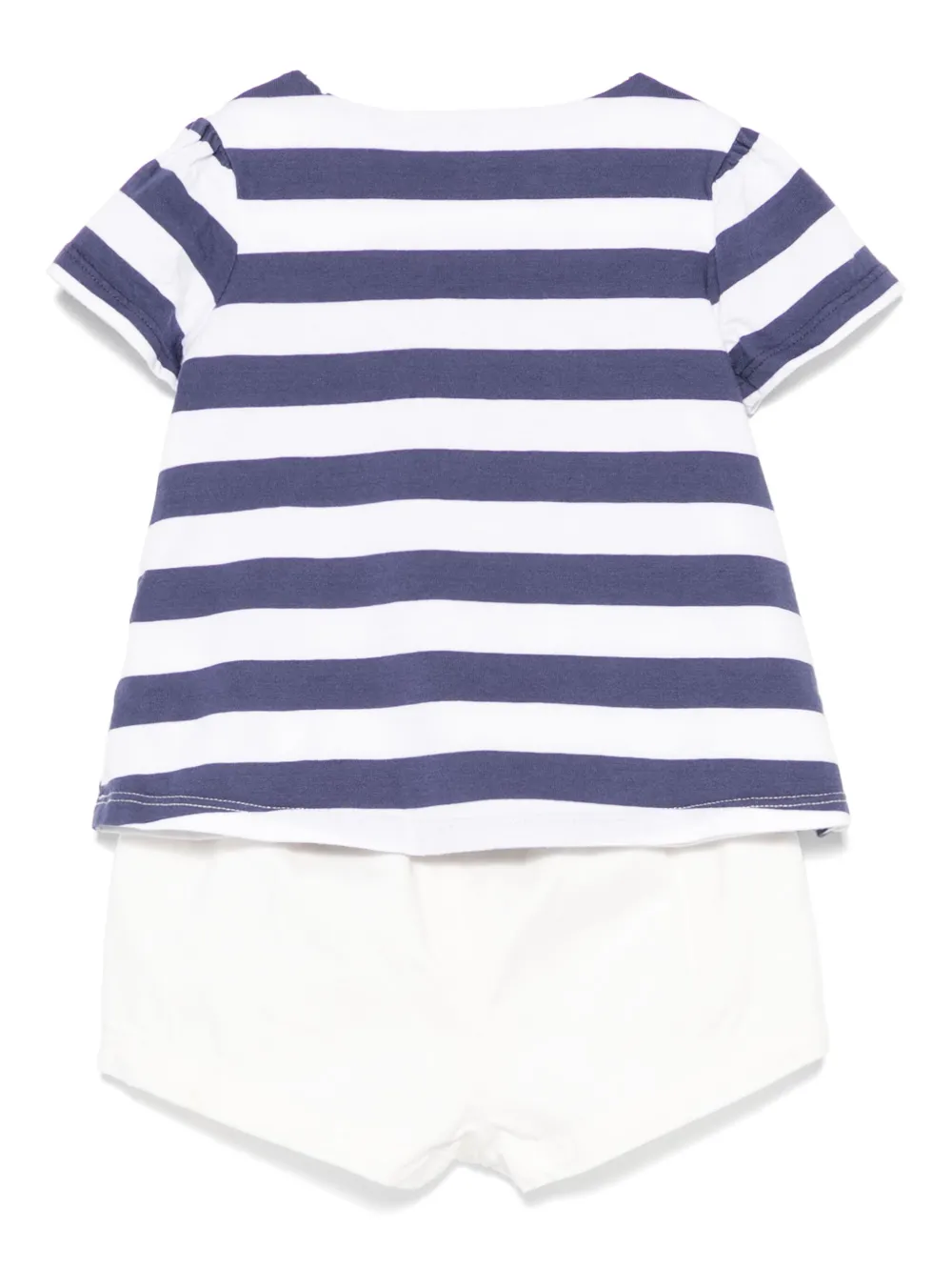 POLO RALPH LAUREN KIDS T-shirt en shorts set Wit