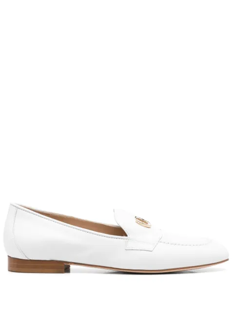 Casadei leather loafers