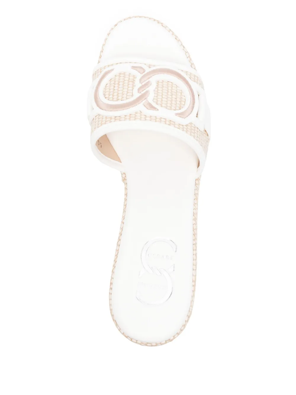 Casadei wedge sandals White