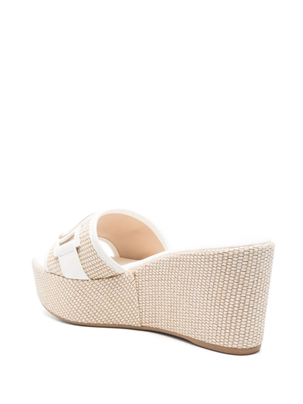 Casadei wedge sandals White