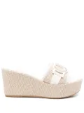 Casadei wedge sandals - White