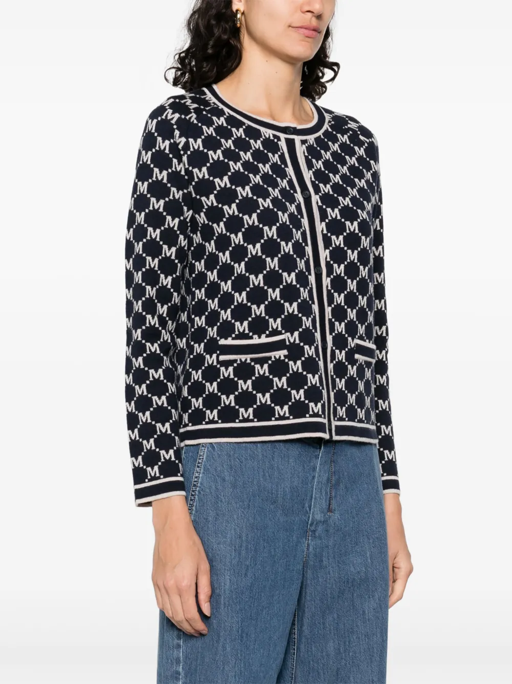 'S Max Mara Tivoli vest Blauw