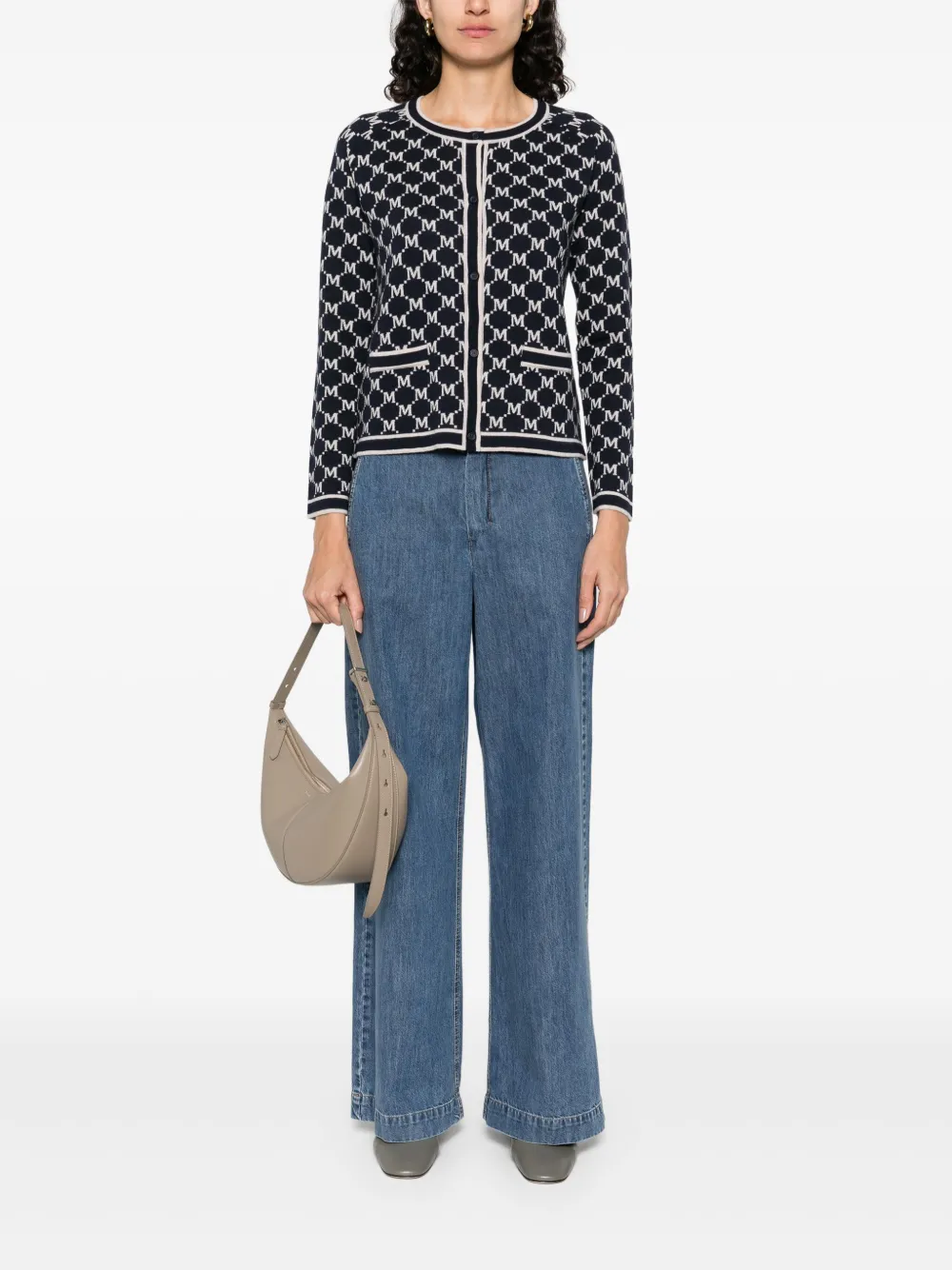 'S Max Mara Tivoli vest Blauw