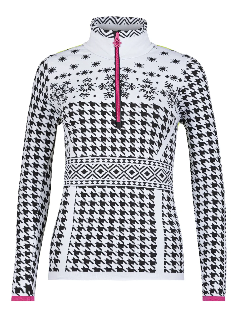 Newland Houndstooth Ski Sweatshirt