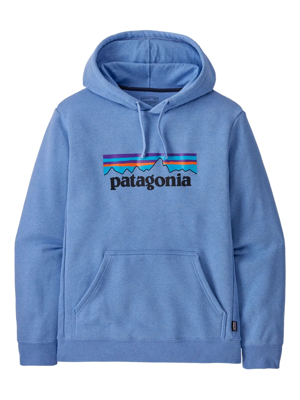 Patagonia Hoodie met logoprint Blauw