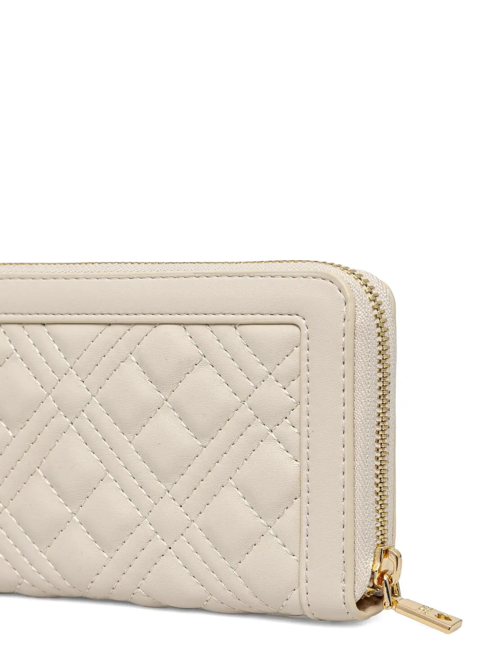 Love Moschino Portemonnee met rits - Beige