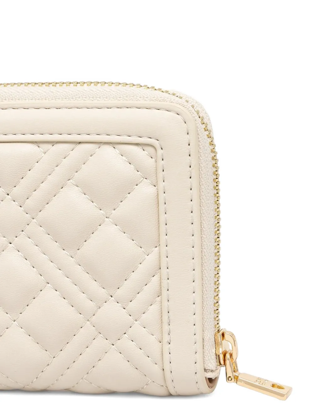 Love Moschino Gewatteerde portemonnee - Beige