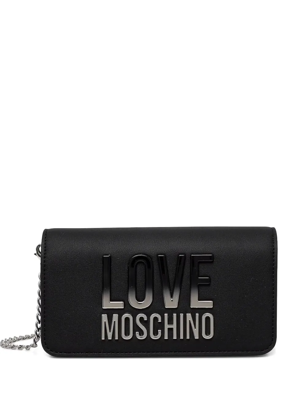 logo-motif clutch bag