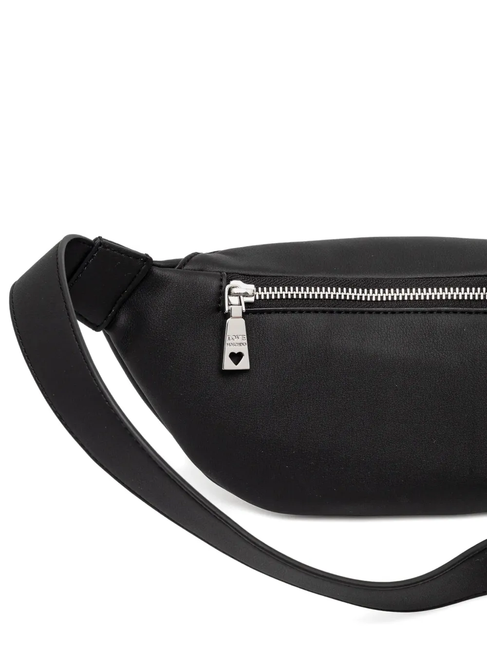 Love Moschino logo-motif belt bag - Zwart