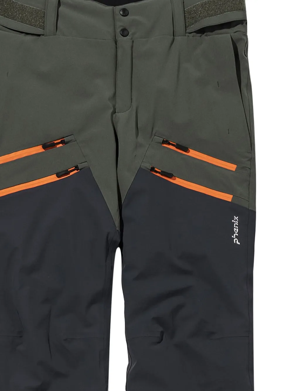 PHENIX Skibroek met logoprint - Groen
