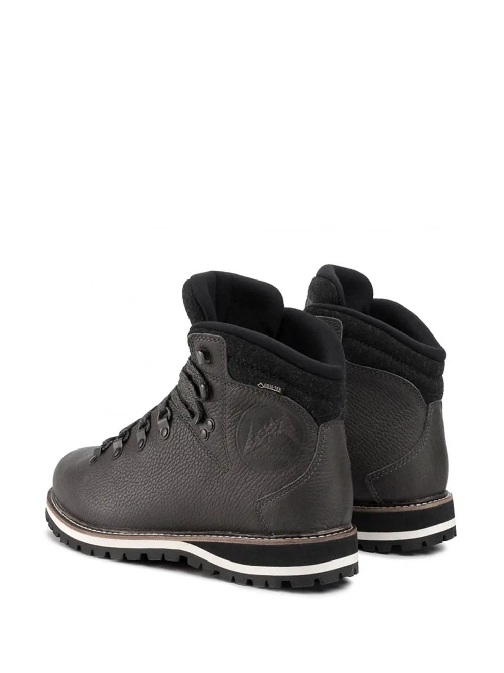 LOWA leather lace-up boots Grey