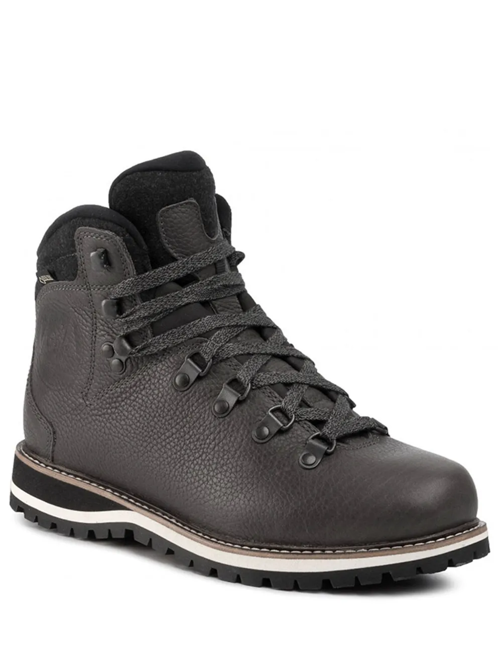 LOWA leather lace-up boots Grey