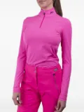 KJUS logo-print ski top - Pink