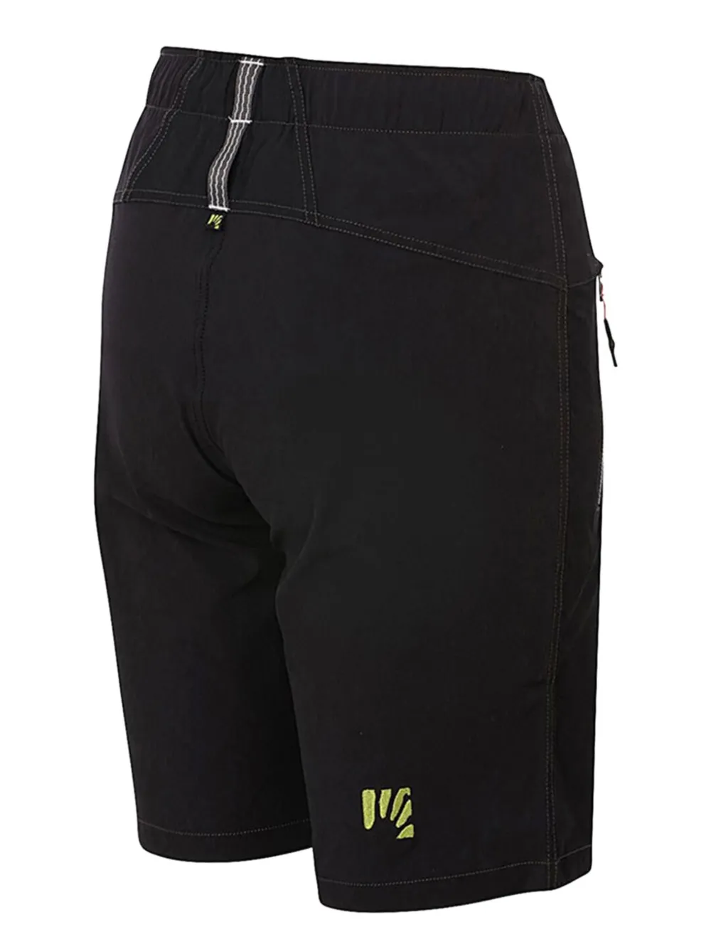 KARPOS Shorts met logoprint - Zwart