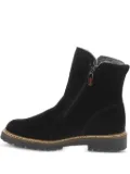 OLANG Dama zip-detail suede boots - Black