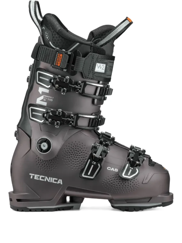 TECNICA スキーブーツ ブラック Tecnica ロゴ ブーツ | ブラック | FARFETCH JP