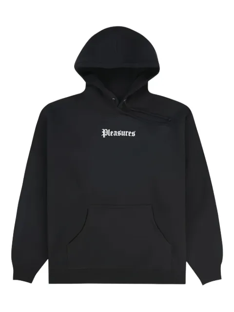 Pleasures hoodie con logo bordado