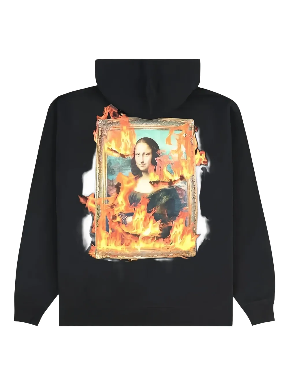 Pleasures Hoodie met geborduurd logo Zwart