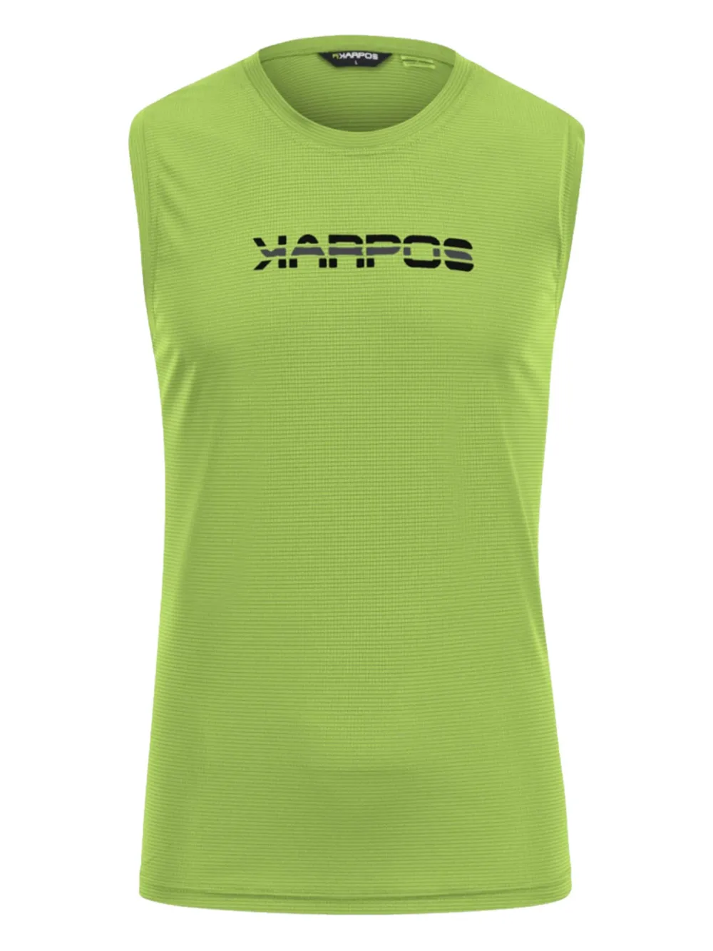 logo-print tank top