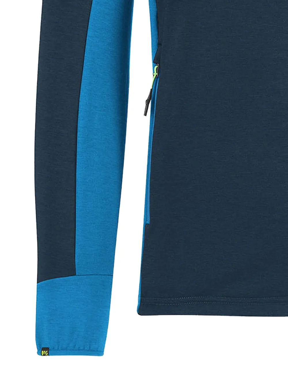 KARPOS Jack met logoprint Blauw
