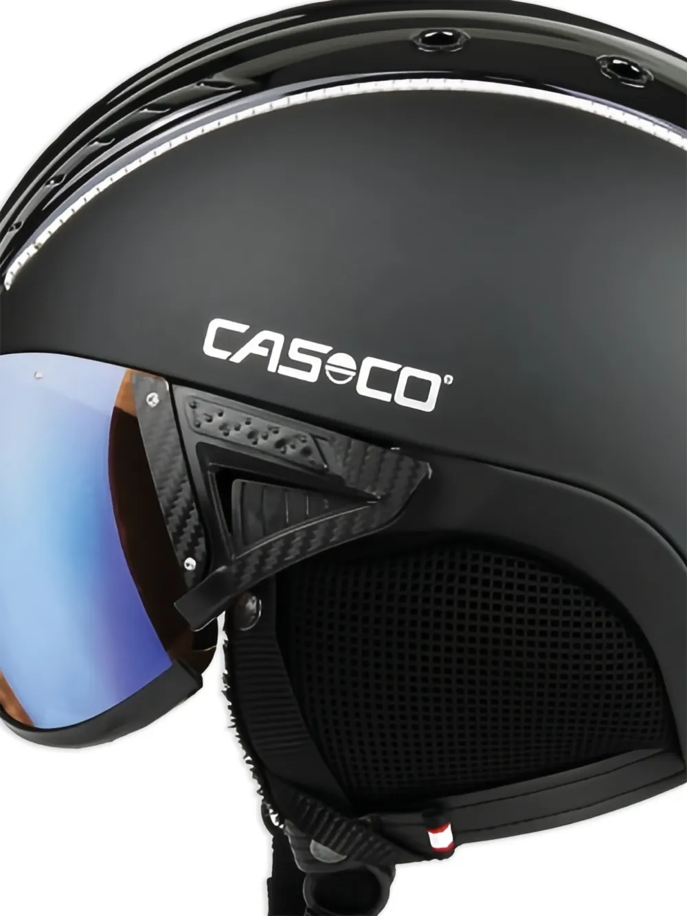 Casco integrated-visor carbon-fibre helmet | Helmets | Image 2