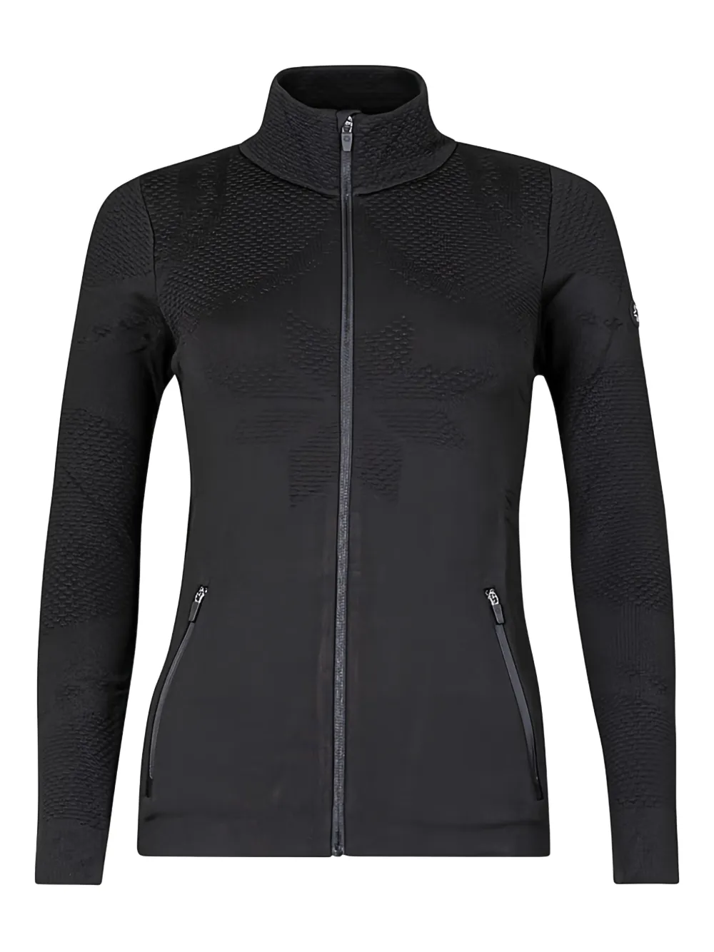 NEWLAND textured zip-up jacket | Black | Image 1