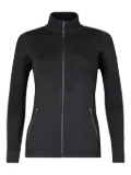 NEWLAND textured zip-up jacket - Black