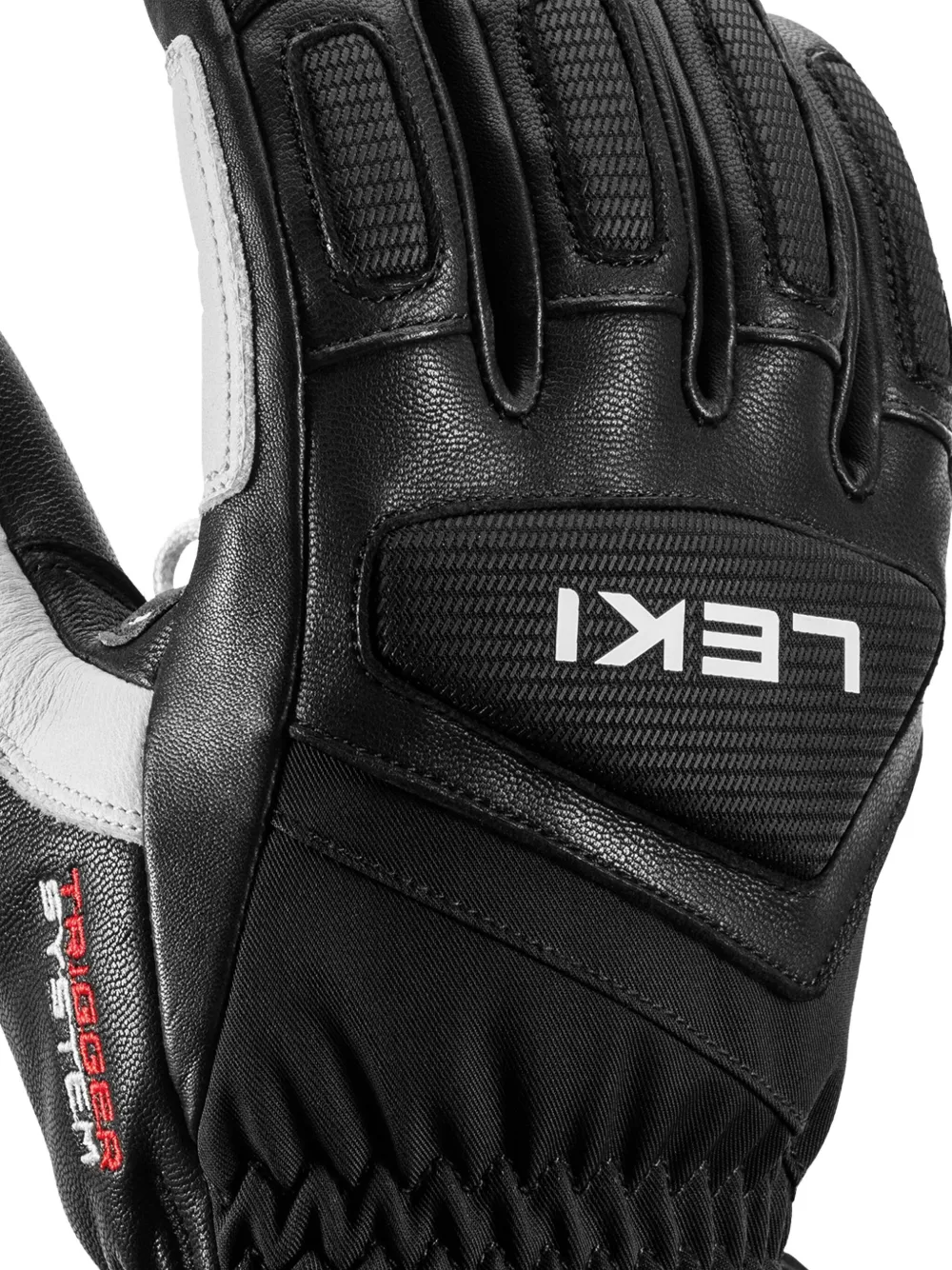 LEKI Griffin Pro 3D ski gloves - Zwart