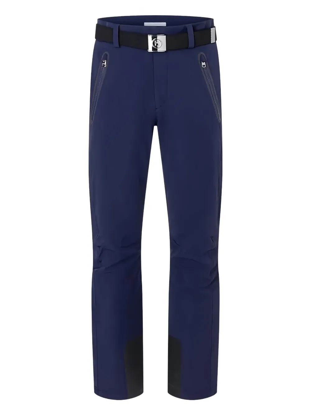 Bogner Belted Zip-detail Ski Pants In Blue