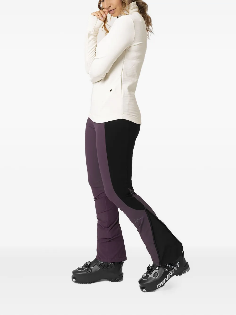 LAMUNT Nora performance sweater Wit