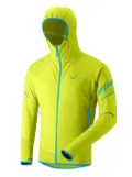 DYNAFIT hooded zip-up jacket - Yellow