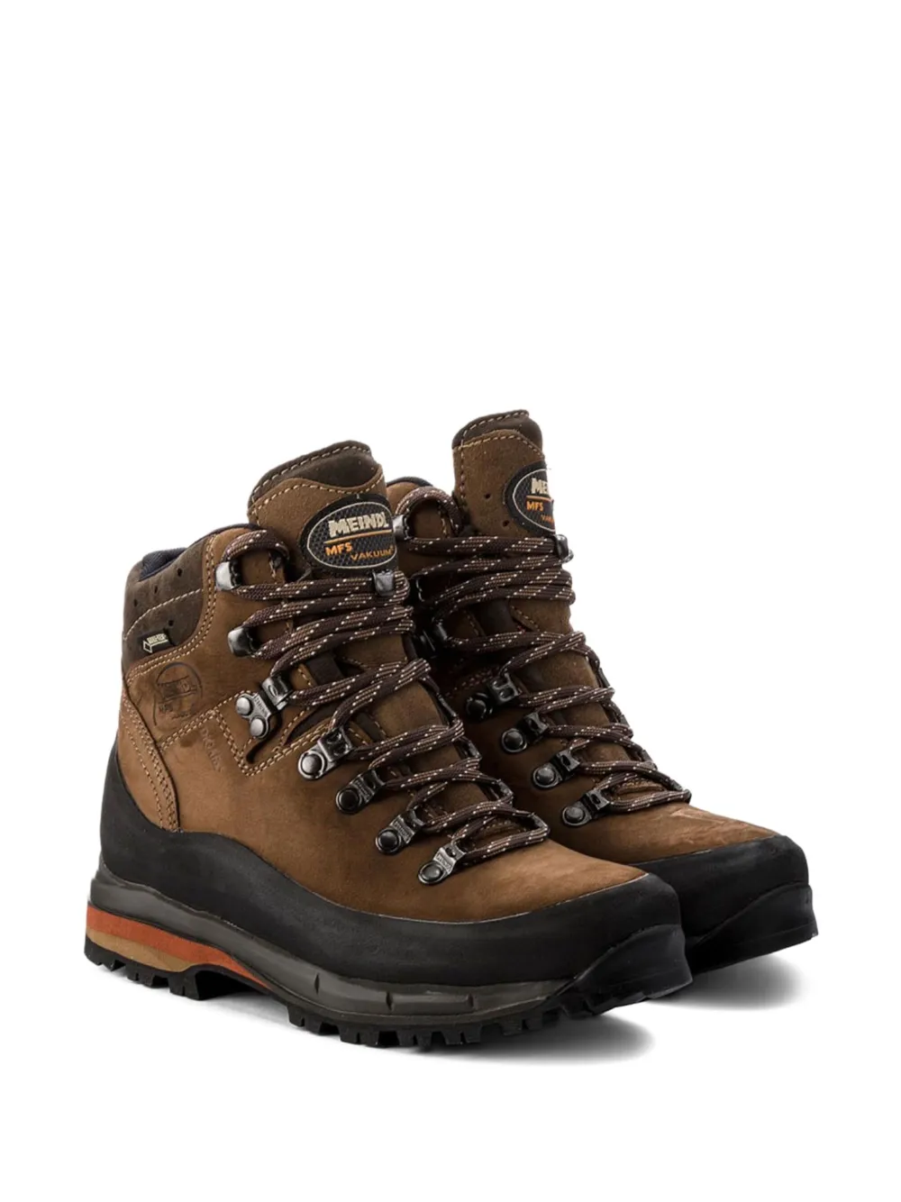 Meindl logo-patch boots Brown