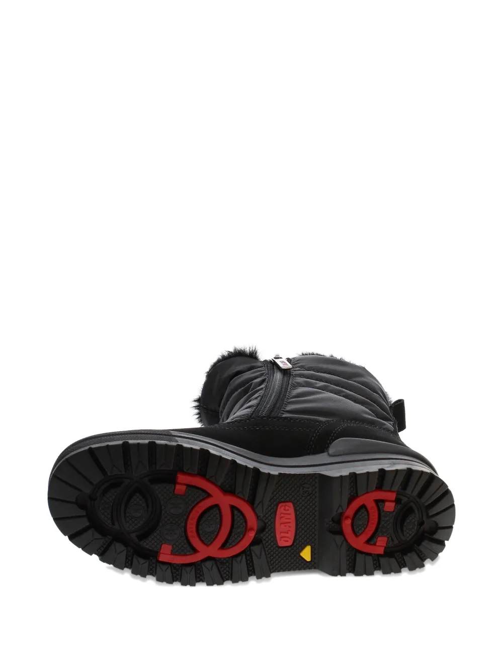 OLANG Sporty OC quilted zip boots Black