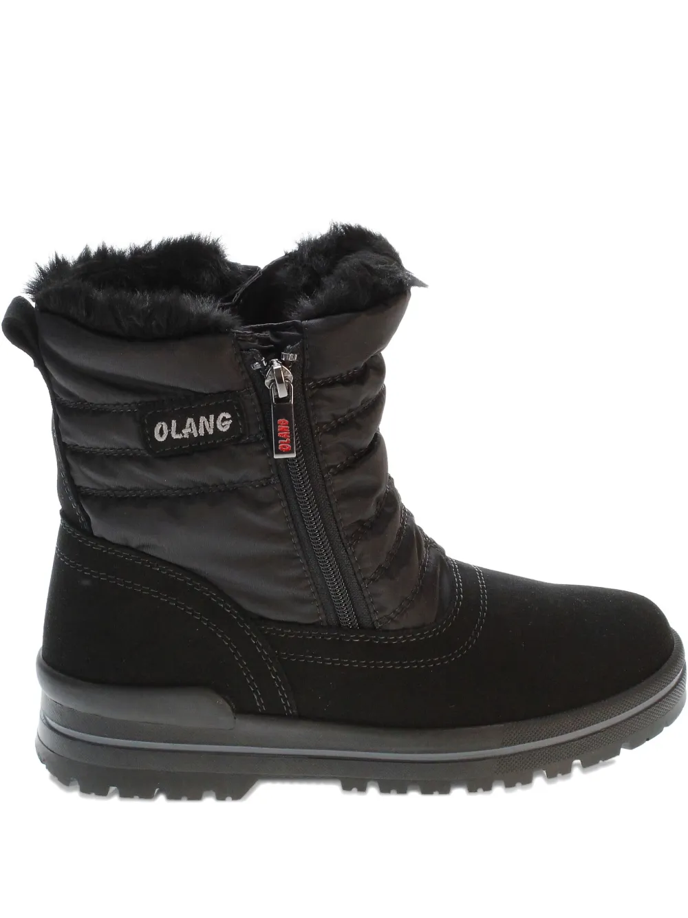 OLANG Sporty OC quilted zip boots Black