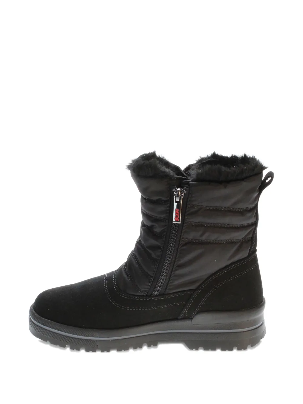 OLANG Sporty OC quilted zip boots Black