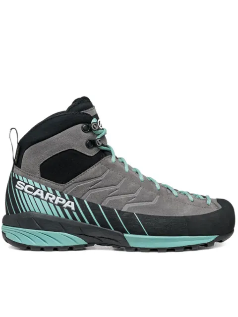 SCARPA logo-print suede boots